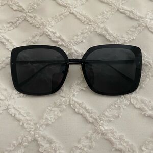 Black Square Fashion Sunglasses